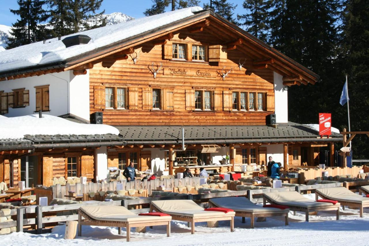 Villa Erezsaesshuette à Klosters-Serneus Extérieur photo