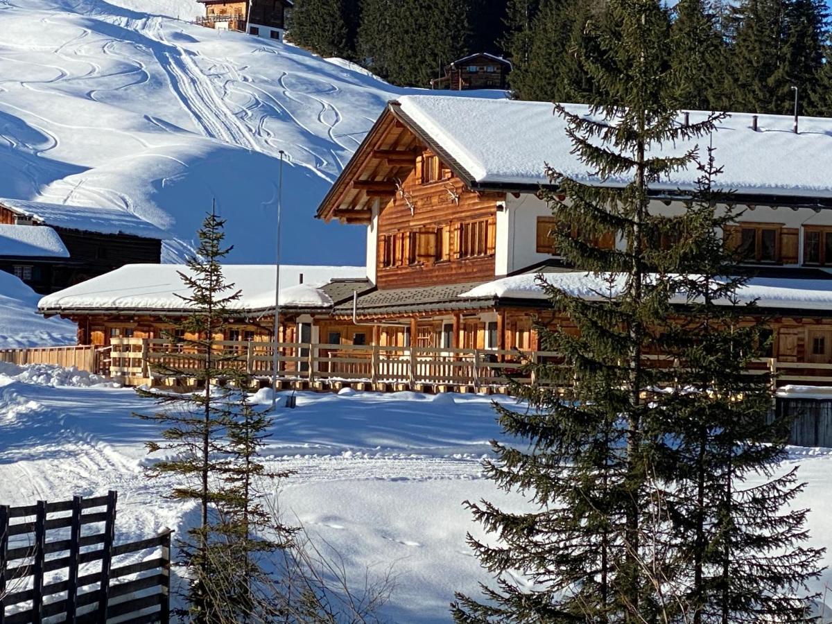 Villa Erezsaesshuette à Klosters-Serneus Extérieur photo
