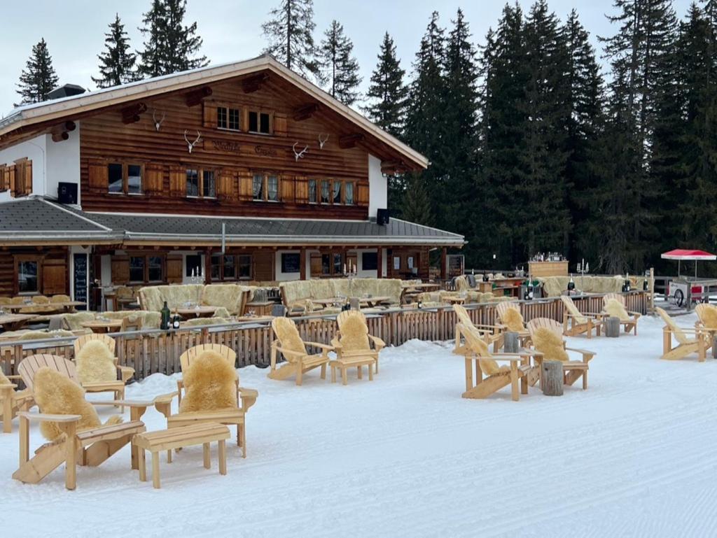 Villa Erezsaesshuette à Klosters-Serneus Extérieur photo