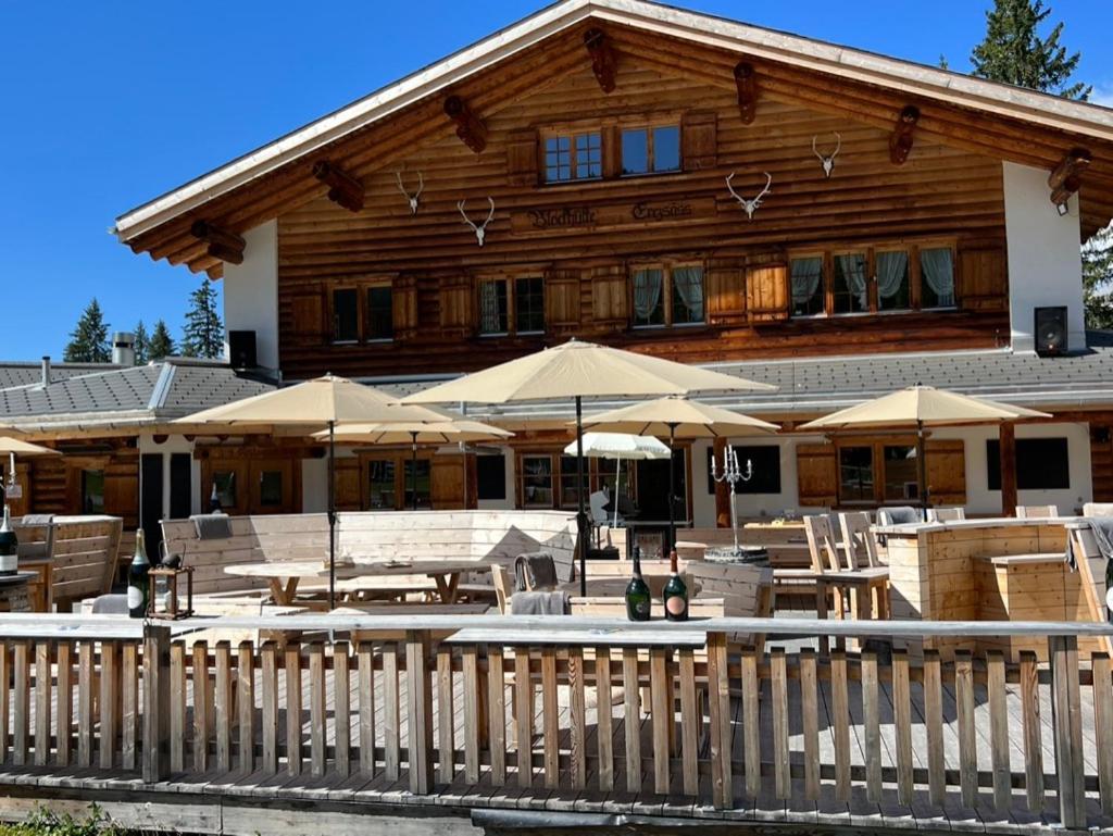 Villa Erezsaesshuette à Klosters-Serneus Extérieur photo