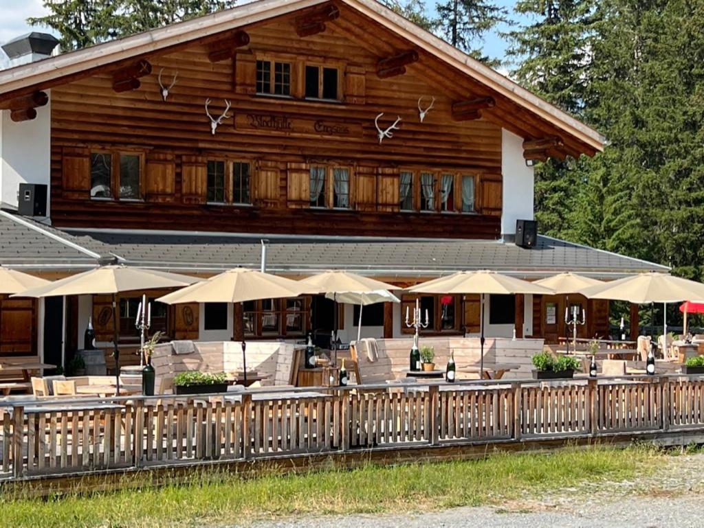 Villa Erezsaesshuette à Klosters-Serneus Extérieur photo